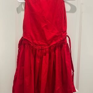 Crewcuts Vibrant Red Kids Dress - Size 10